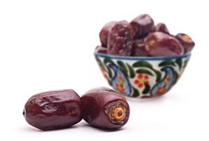mazafati dates in a bowl